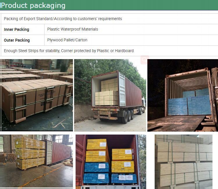 Hot sale poplar lvl for packing and pallet